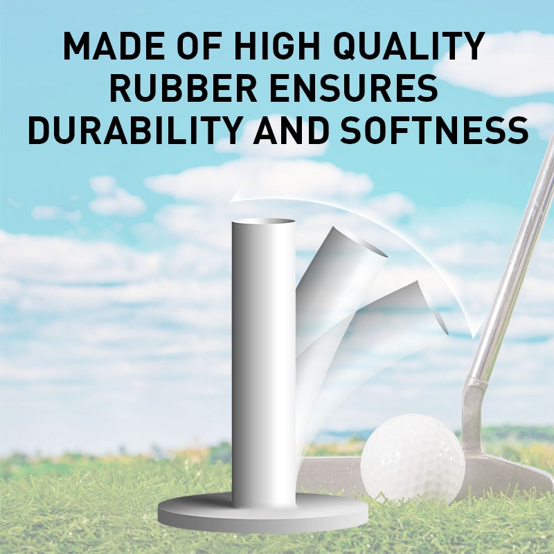 Dura Golf Rubber Tee For Driving Range Practice Mat New 5 Pack Fast Ship