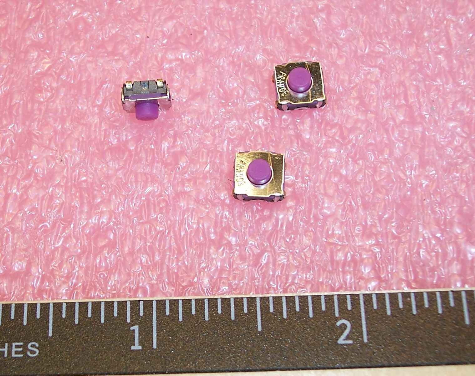 QTY (50) KSEK43J C&K SMD TOP ACTUATED TACTILE SWITCH SPST-NO OFF-MOM 6.2x6.2mm