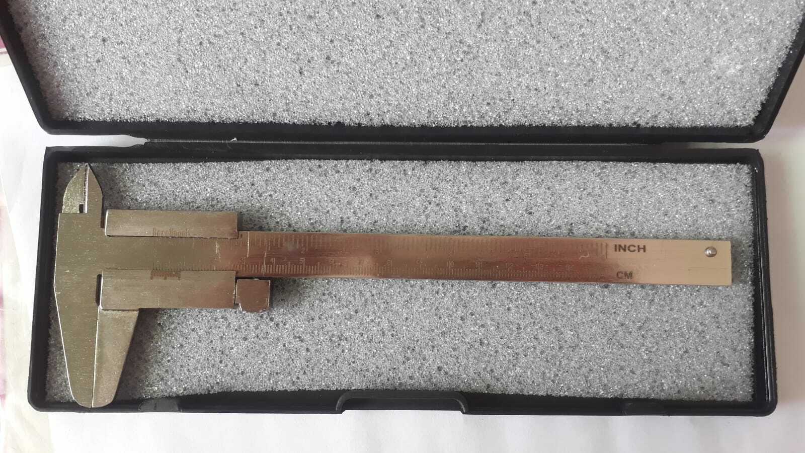 VERNIER CALIPERS MADE IN INDIA (STAINLESS STEEL) Set of Four pcs.