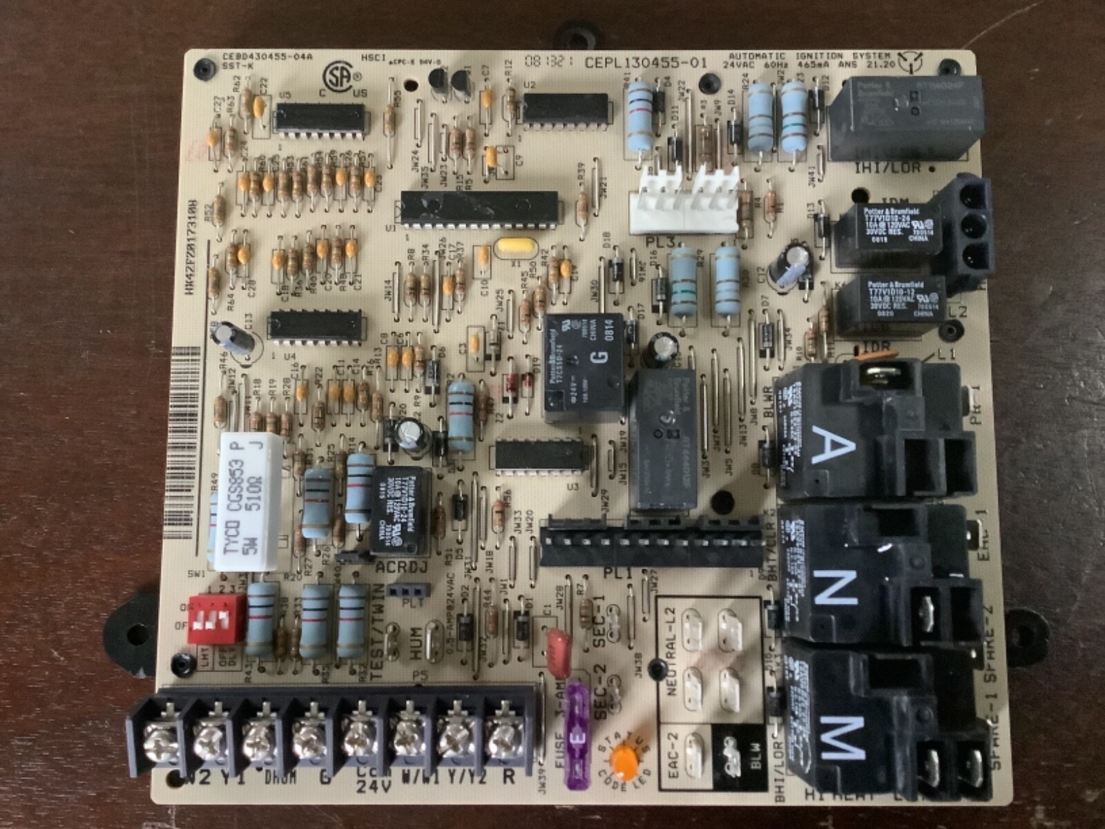 Furnace Control Circuit Board CEBD430455-04A CEPL130455-01 HK42FZ017 Carrier