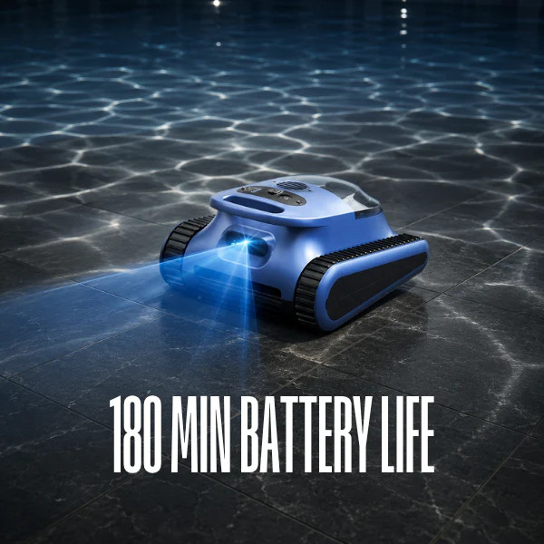 3 in 1 Automatic Cordless Pool Vacuum for Inground Pools