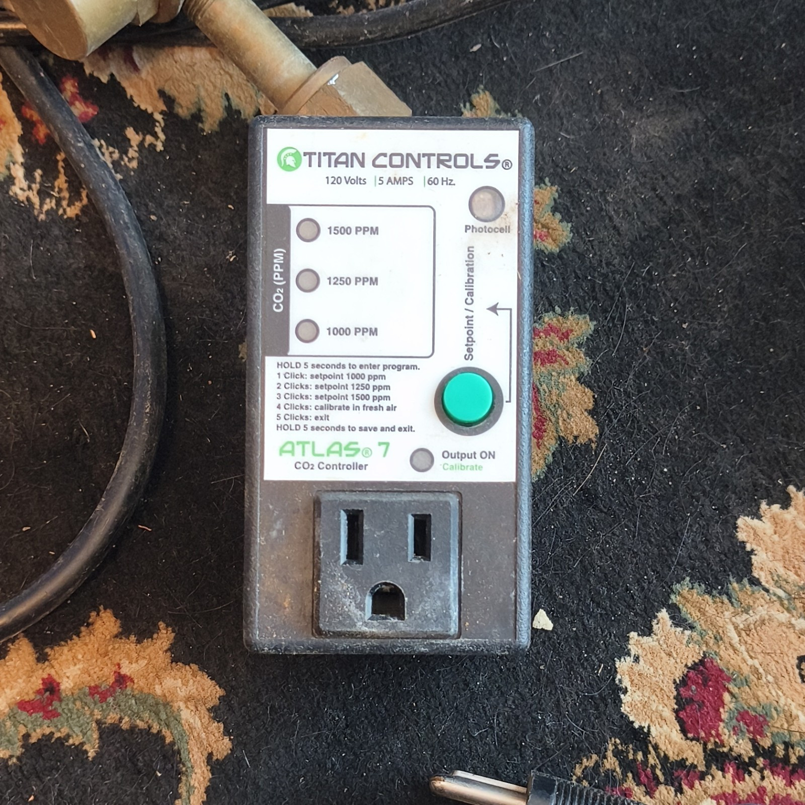 Titan Controls Atlas 7 CO2 Controller Model 702614 MPN 702614