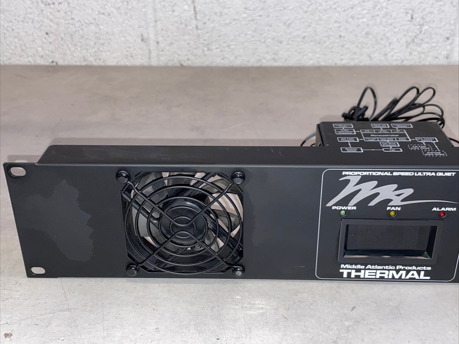 Middle Atlantic UQFP-2D Ultra Quiet Fans 2RU Rack Mount