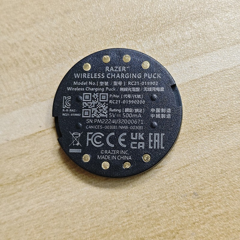 Wireless Charging PUCK RC21-019902 for RAZER Wireless mouse Charging module QI