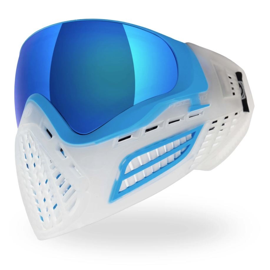 Virtue Paintball VIO Ascend Protective Thermal Lens Goggle Mask Crystal Cyan