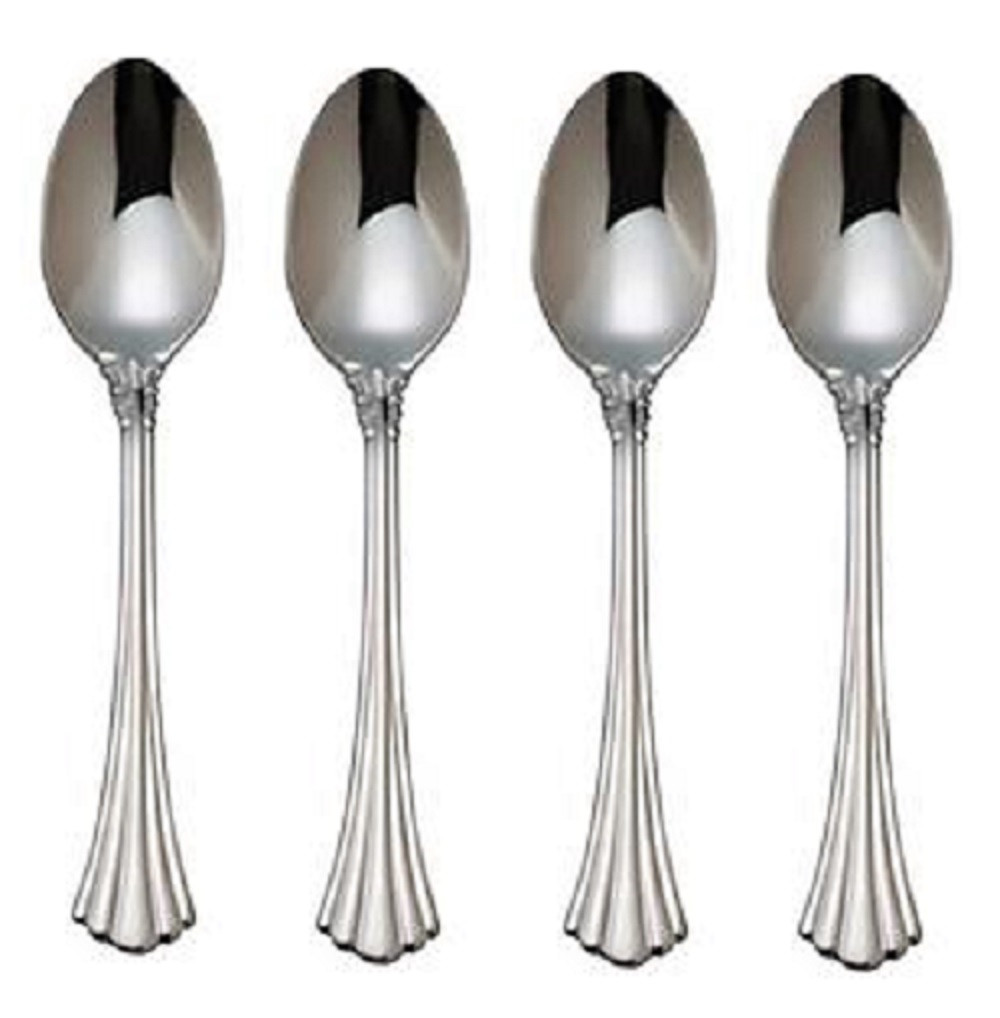 Reed & Barton Stainless  Flatware 1800 Teaspoon (Set of Four) / NC