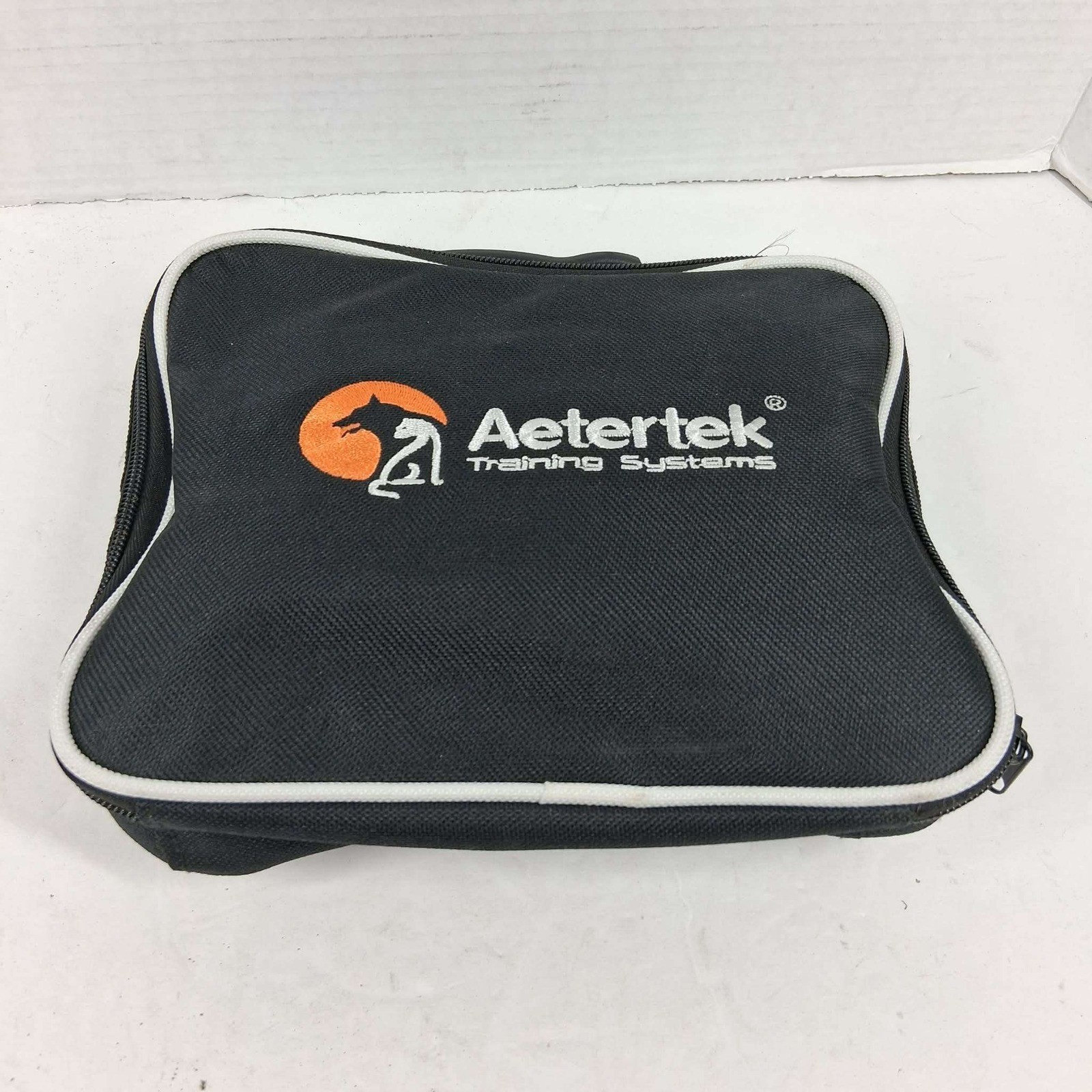 Aetertek AT-216 Dog Training System 2-Collar Kit 550M Range Orange Green Case