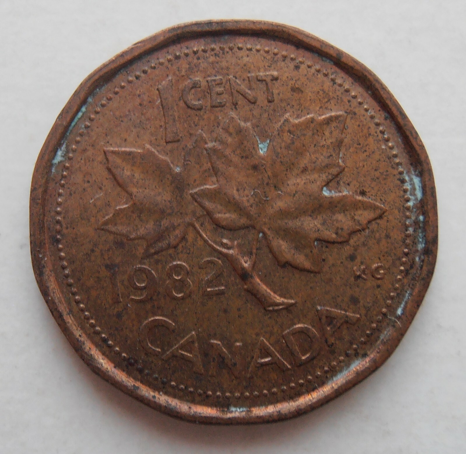 CANADA 1 CENT 1982