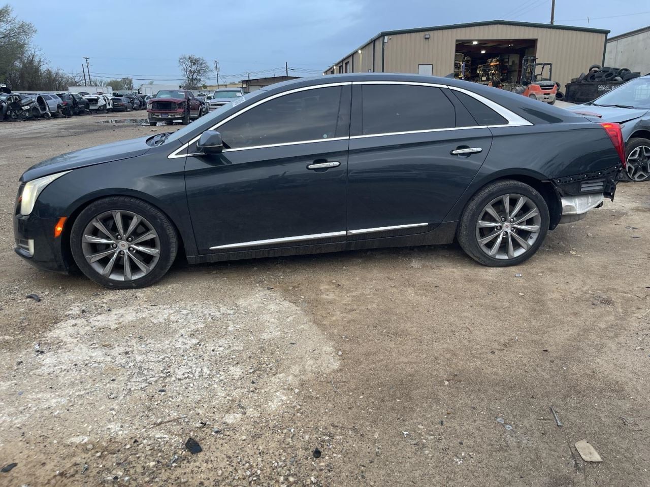 Driver Left Sun Visor Cloth Fits 13-17 XTS 1011211
