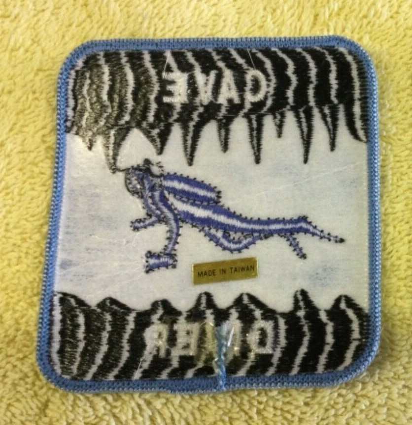 CAVE DIVER PATCH - 1 PATCH - NACD NSS-CDS PADI SDI NAUI SSI