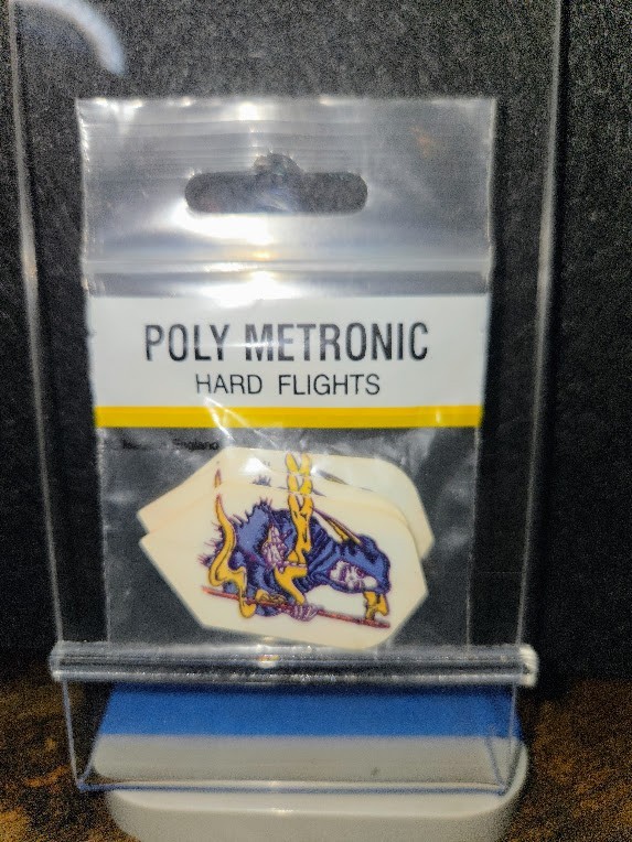The Grim Reaper Poly Metronic Hard Dart Flights (3) Free Shipping