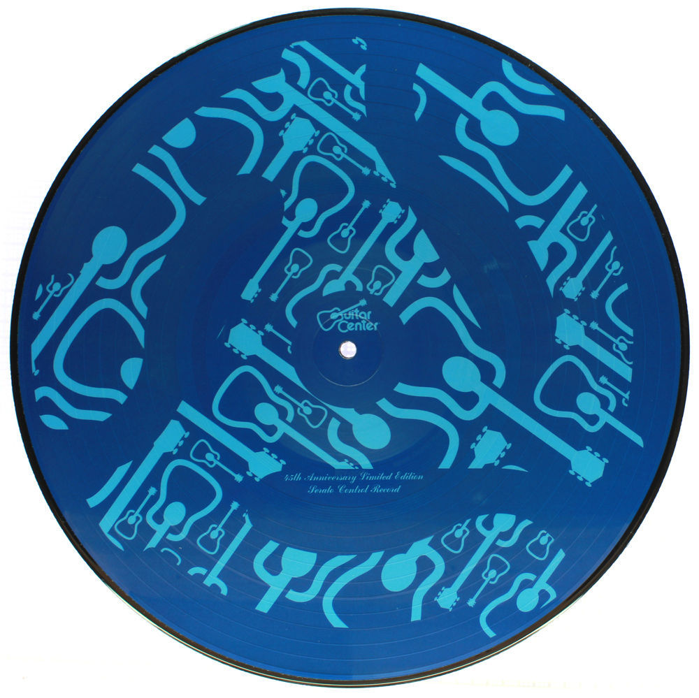 Rane Serato Control Vinyl Records Guitar Center 45th Anniversary Picture Discs