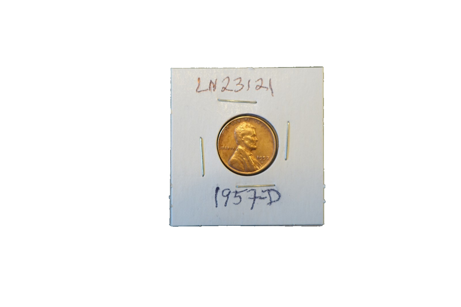 1957-D 1 cent Lincoln  Penny