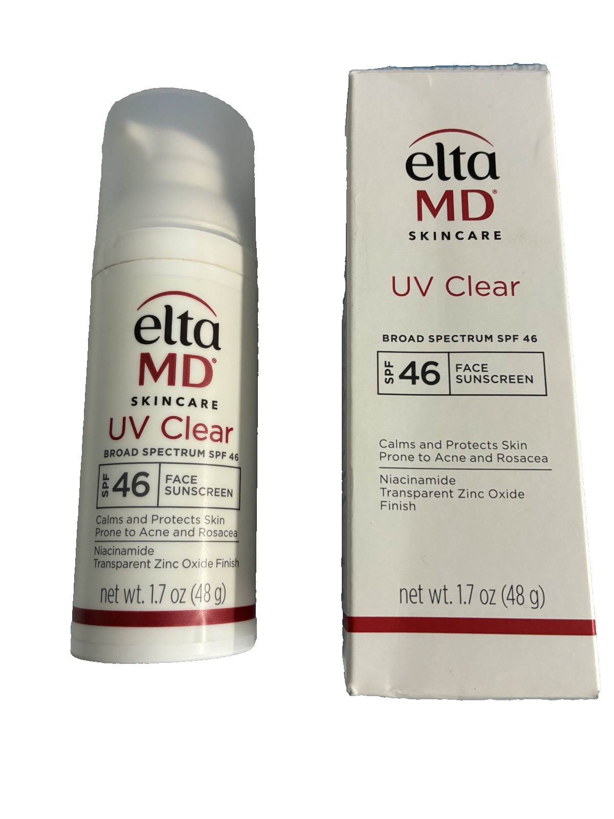Sunscreen Elta MD UV Clear SPF 46 Face Sunscreen 1.7 fl. oz. (N554)