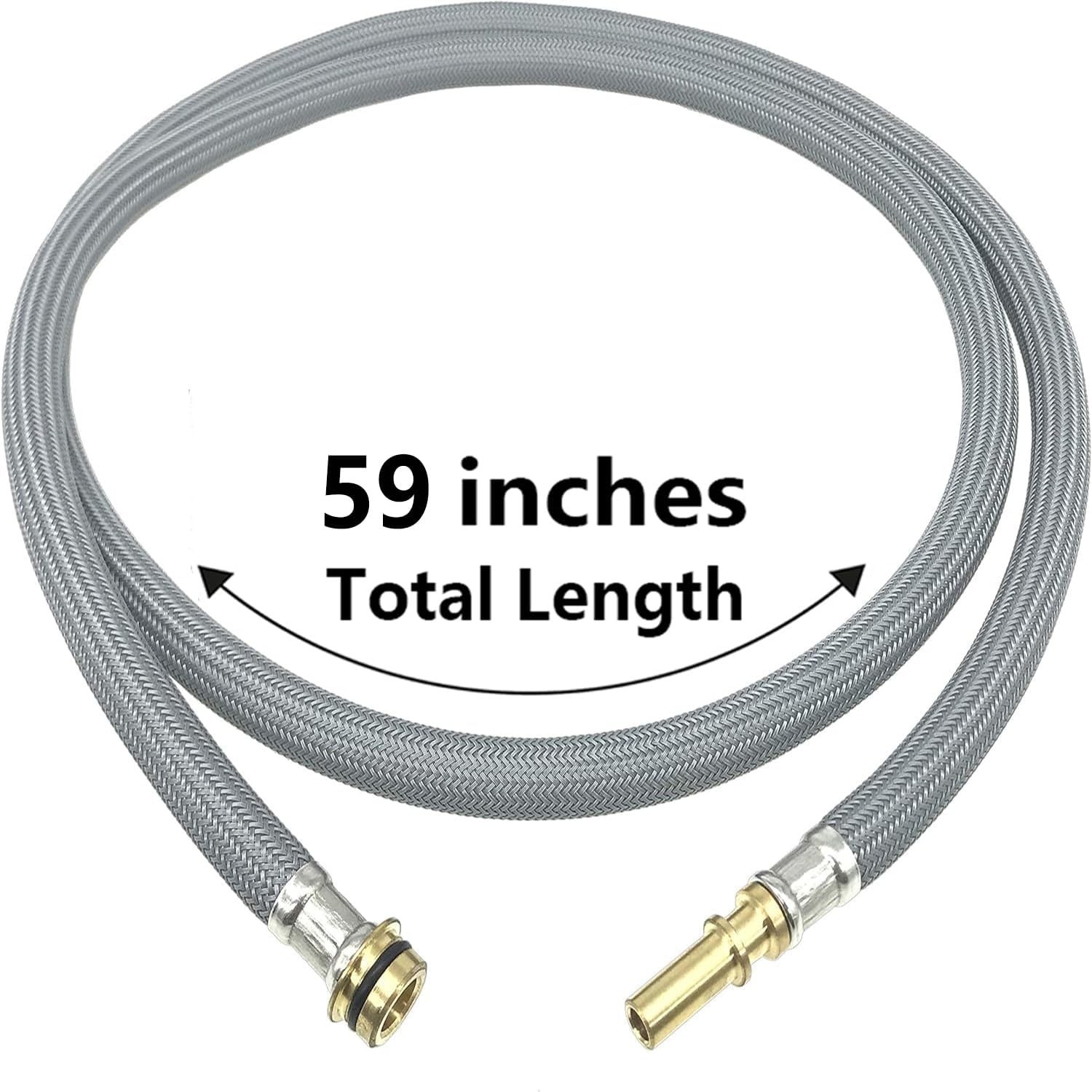 Durable 59-Inch Pull-Down Kitchen Faucet Hose Compatible with Hansgrohe Models