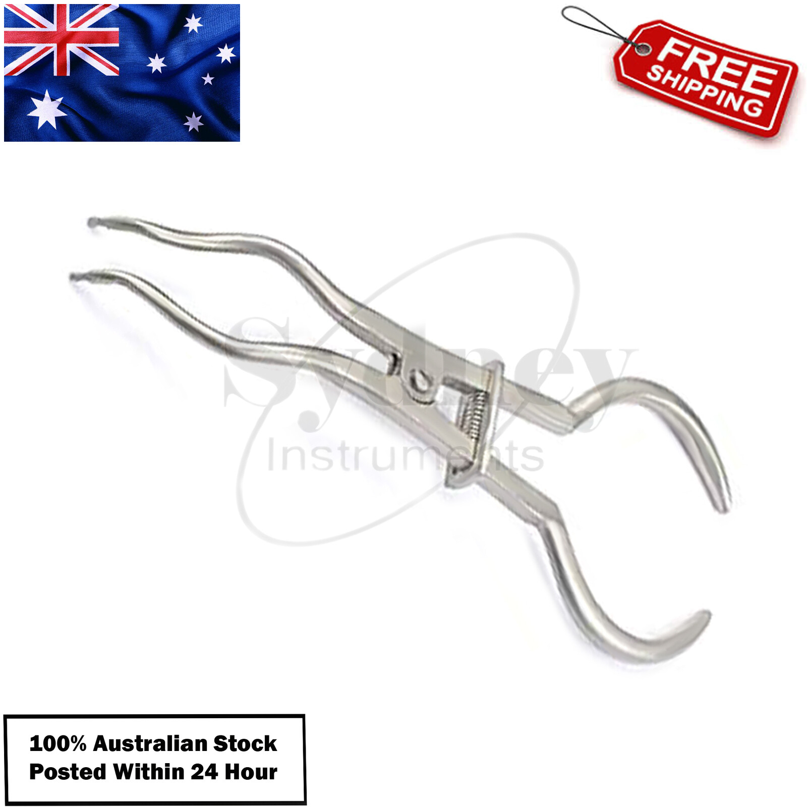 Rubber Dam Brewer Forceps Dam Clamp Placement Endodontic Pliers Lab