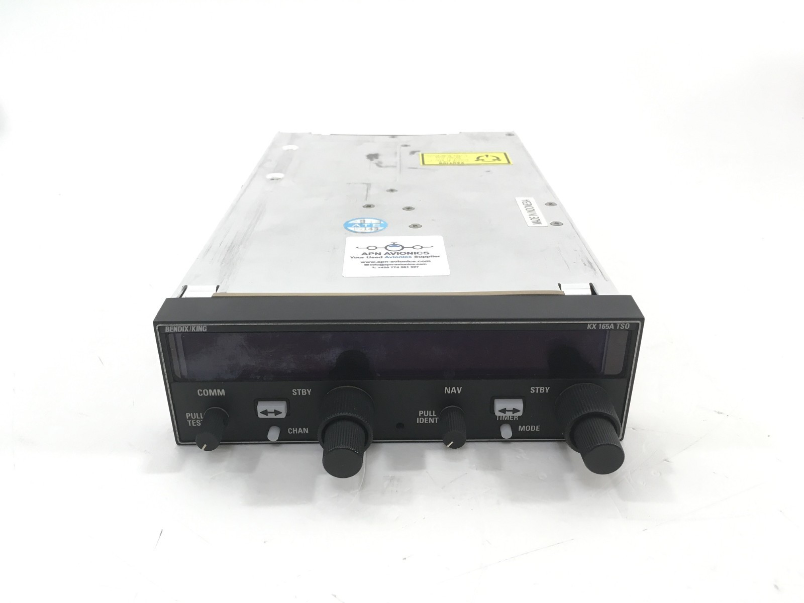 Bendix/King KX 165A - P/N 069-01033-0201 - Repaired - EASA F1 - LED Display