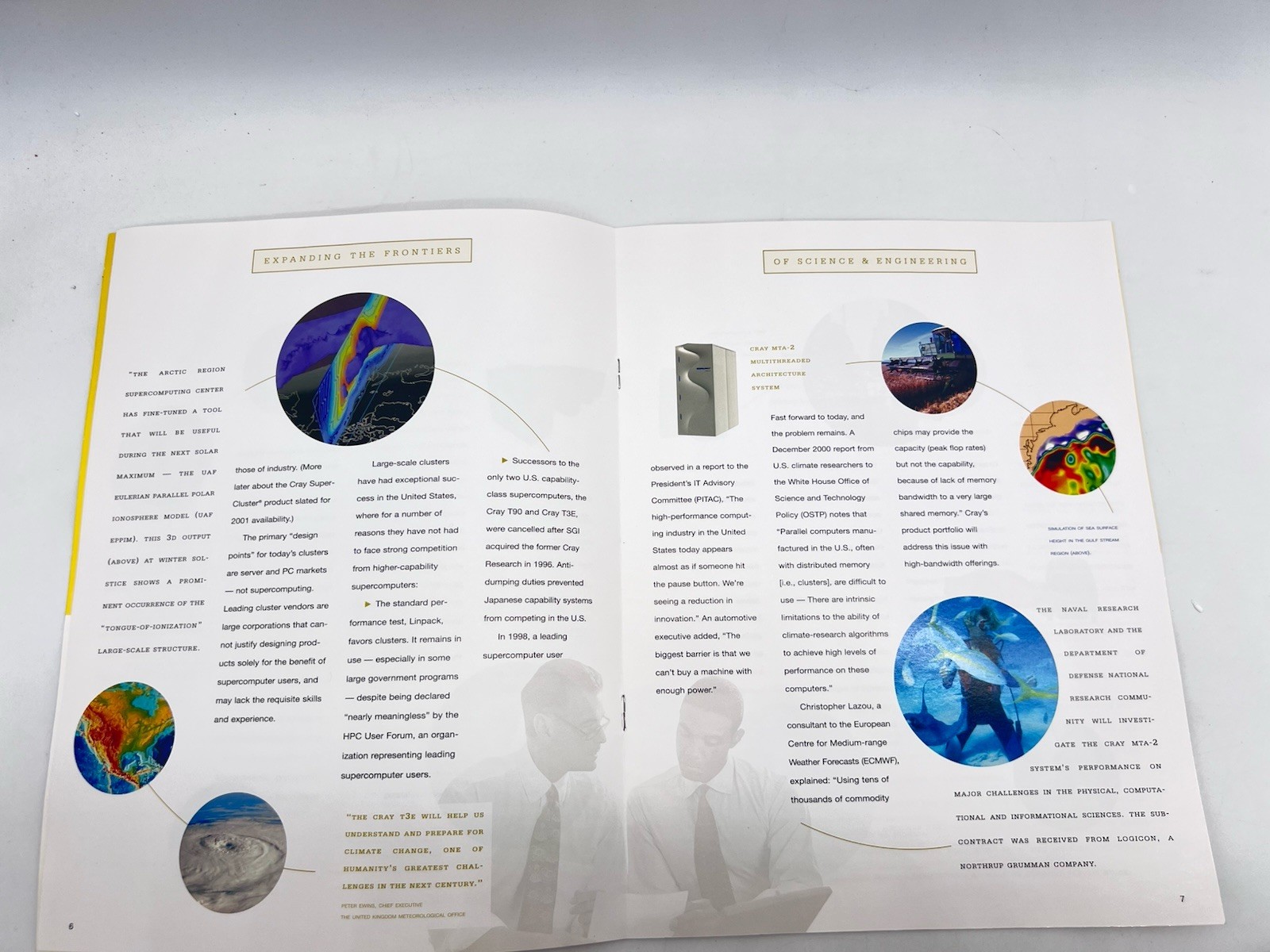 Cray Supercomputers 2000 Annual Report - Expanding Science Engineering Vintage