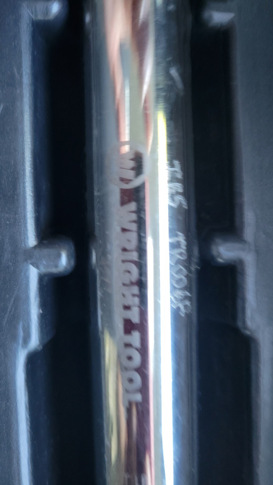 Wright Tool 3477 3/8" Drive Click micrometer Torque Wrench with Case, clean!