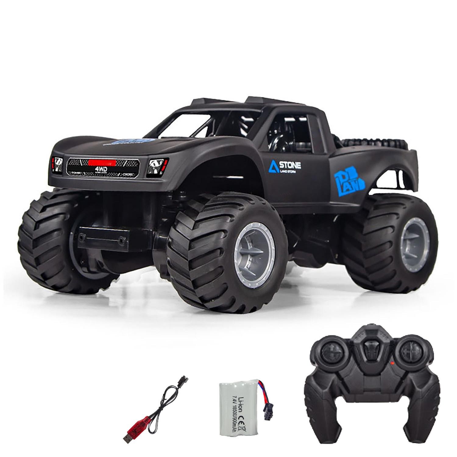 2.4Ghz RC Amphibious Off Road Vehicle Q156 1/16 RC RTR Car Battery 4 Drive Wheel