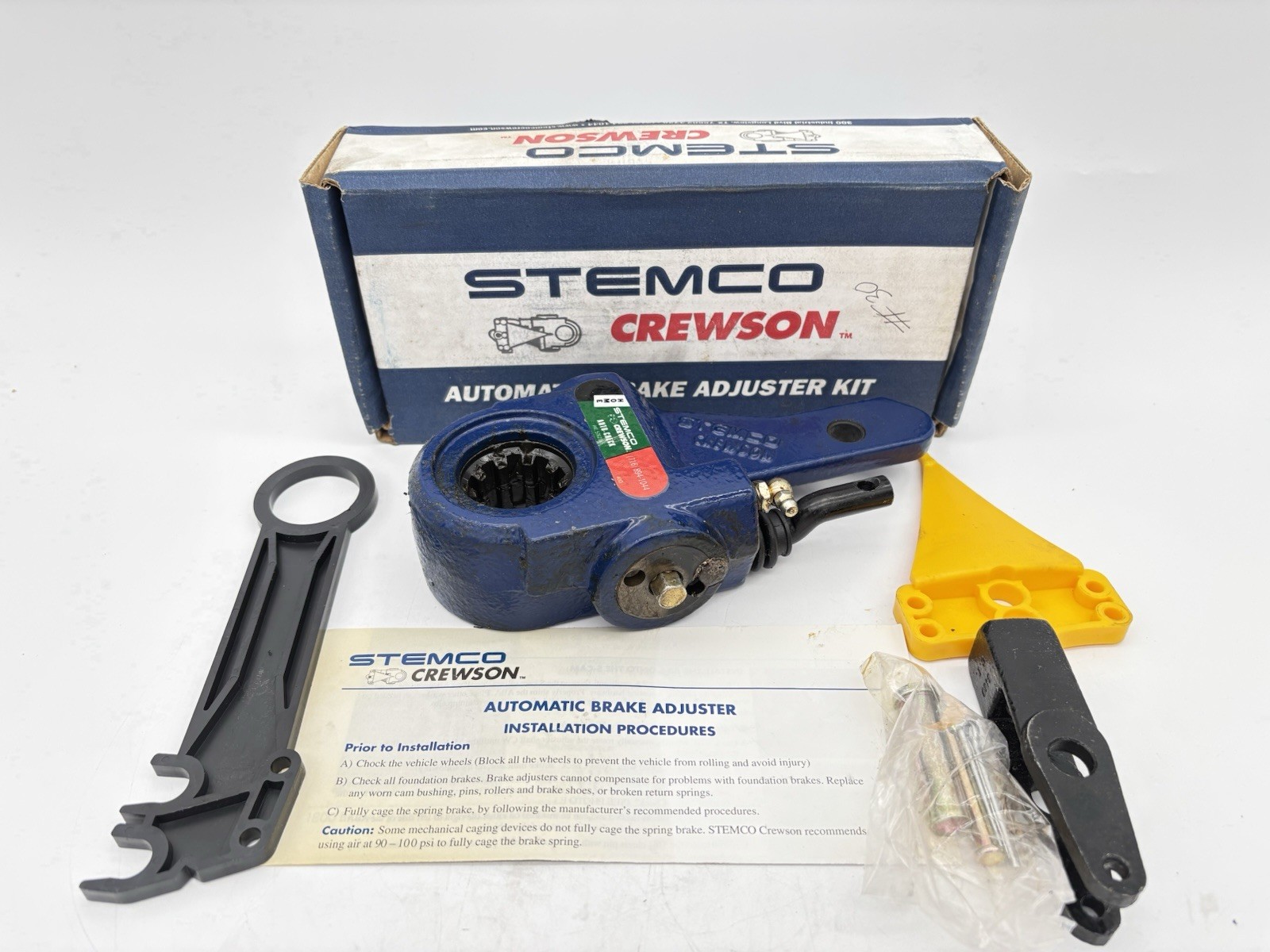 STEMCO Auto-Check Brake Adjuster 5.5", 1.5" dia, 10 Spline MK41700S / MK41100S