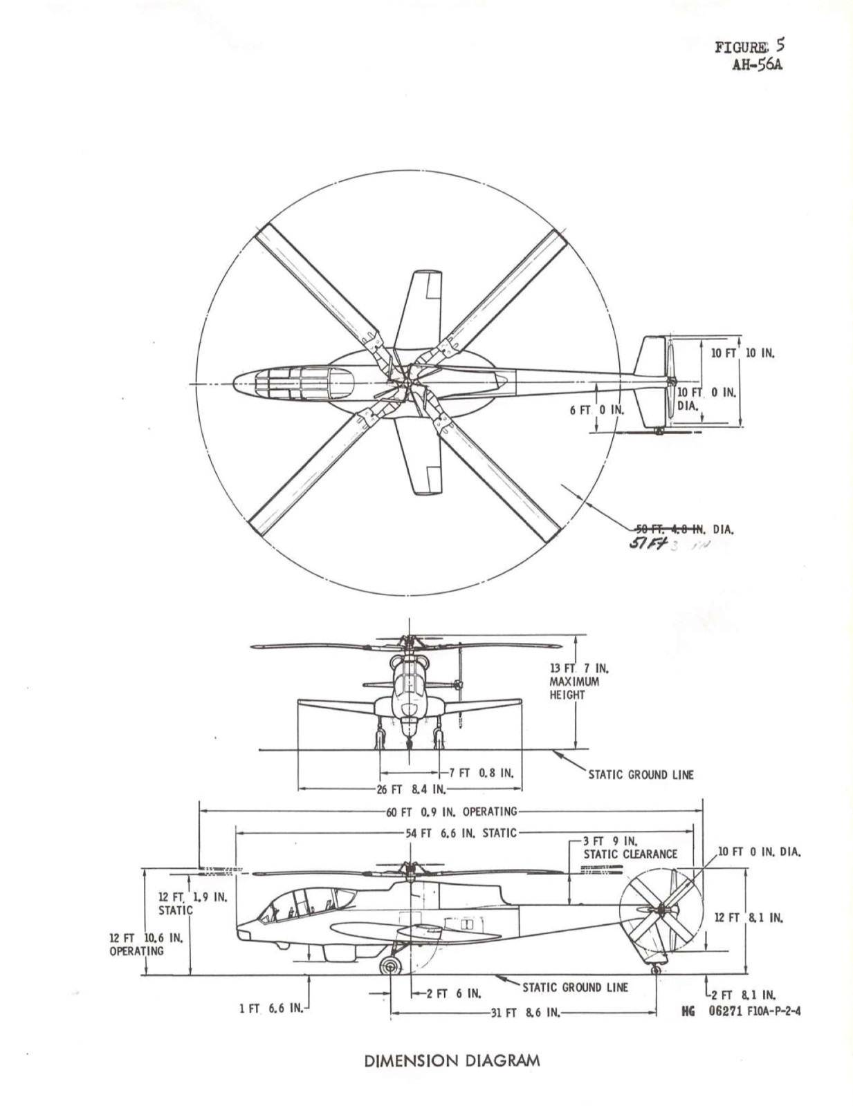 142 Page 1968 Lockheed Army AH-56 AH-56A Cheyenne Student Study Guide On Data CD