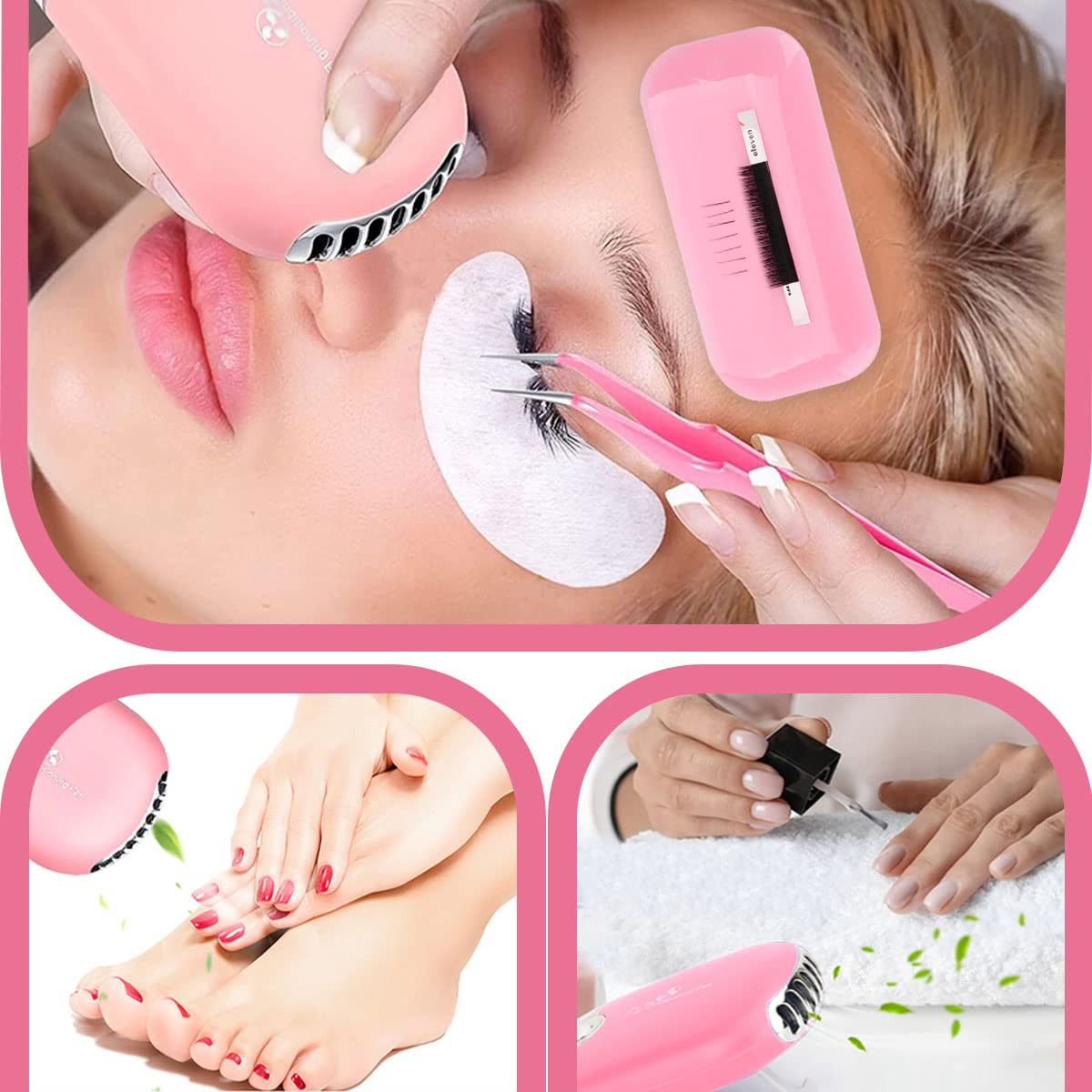 Lash Extension Kit Professional Eyelash Extensions Supplies Training for Begi...