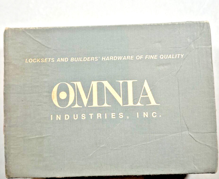 New Omnia Passage Lever Set 794/00.PA1 US3 Brass Locksmith Inventory