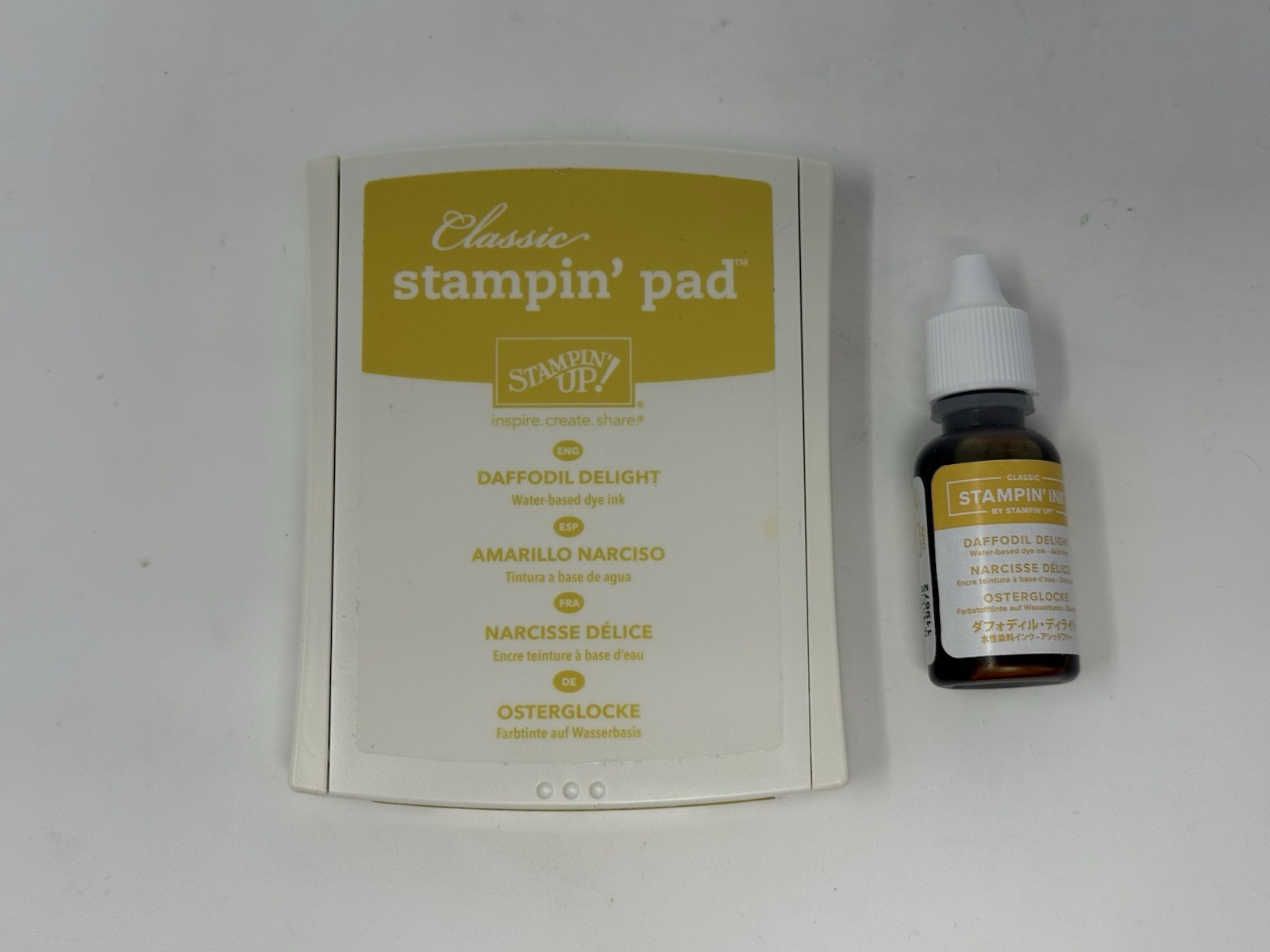 Stampin Up Classic Stampin Pad Daffodil Delight Ink Pad Refill