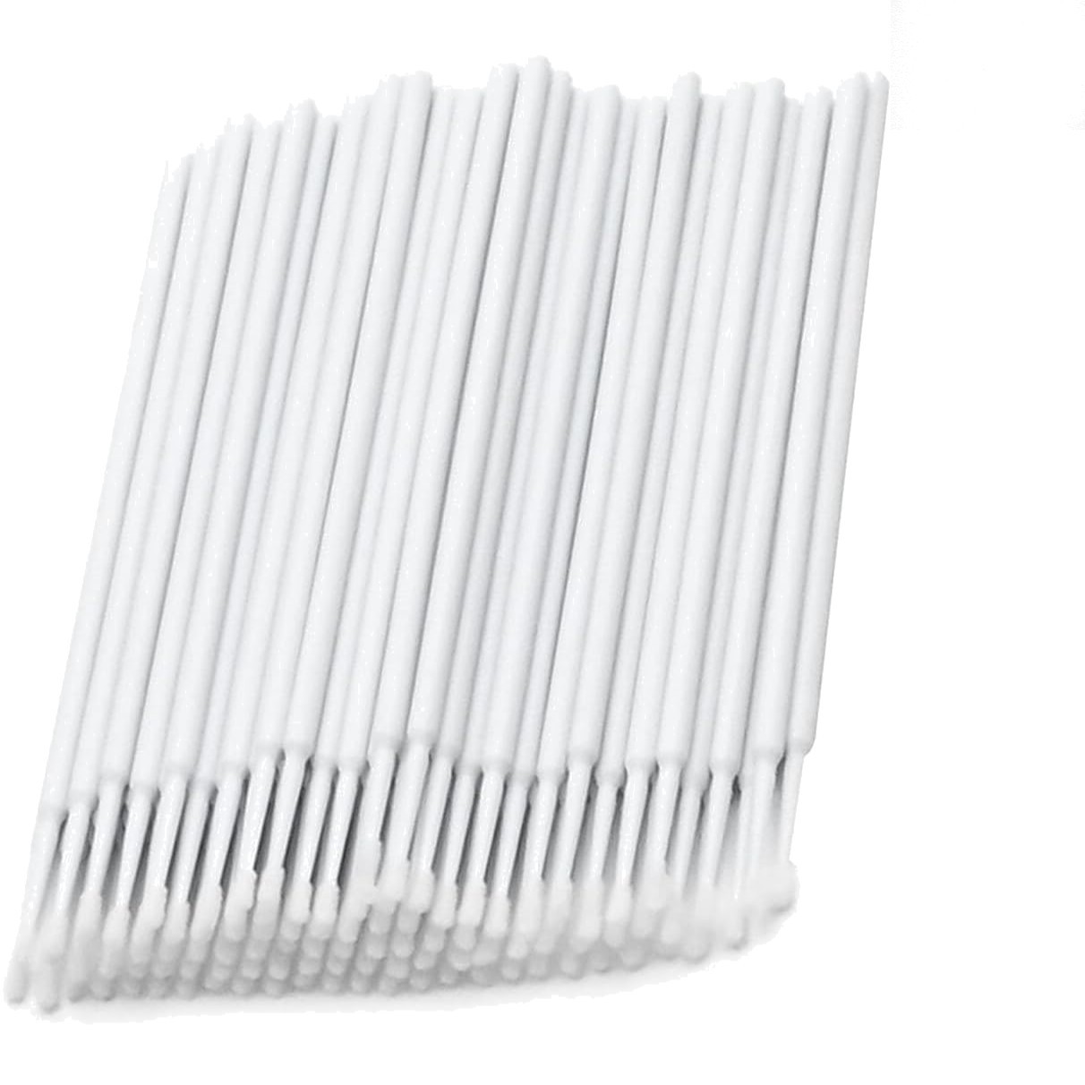 100 PCS Automotive Paint Touch Up Brushes - Precision Micro Applicators in White