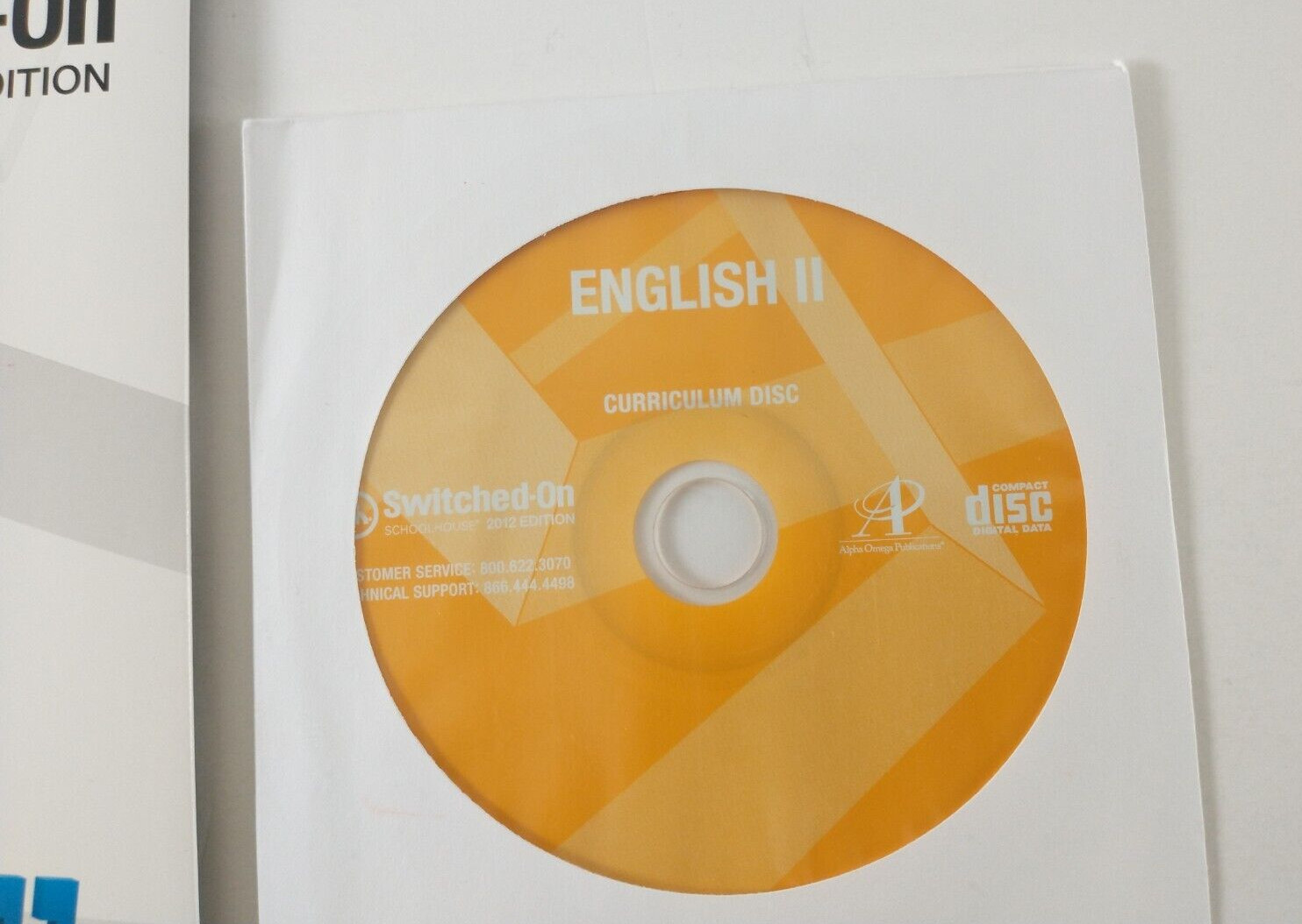 Switched-On Schoolhouse ENGLISH II - 10TH GRADE Christian Homeschool Curriculum