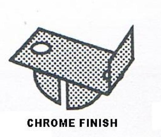 Store Display Fixtures 25 NEW METAL END CLIPS FOR SHELF BRACKETS