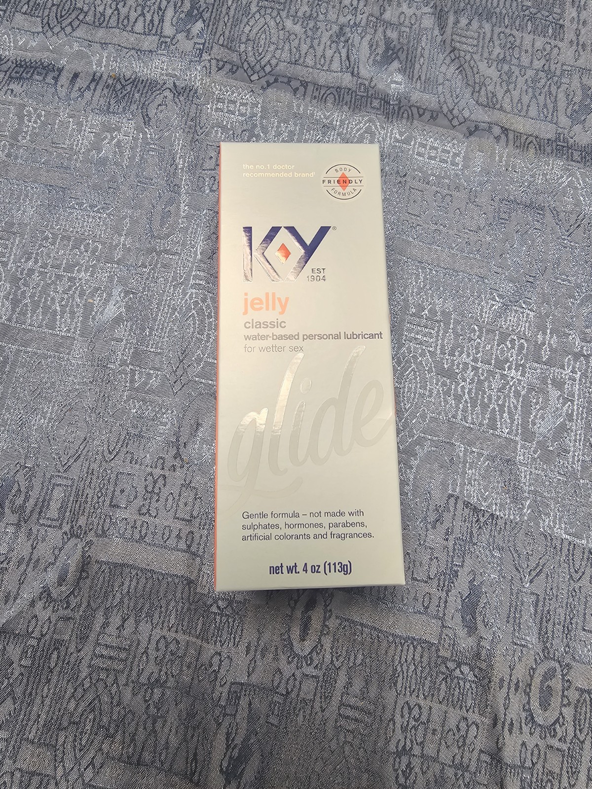 K-Y Jelly Personal Lubricant, 4 oz. Ex 8-26-25