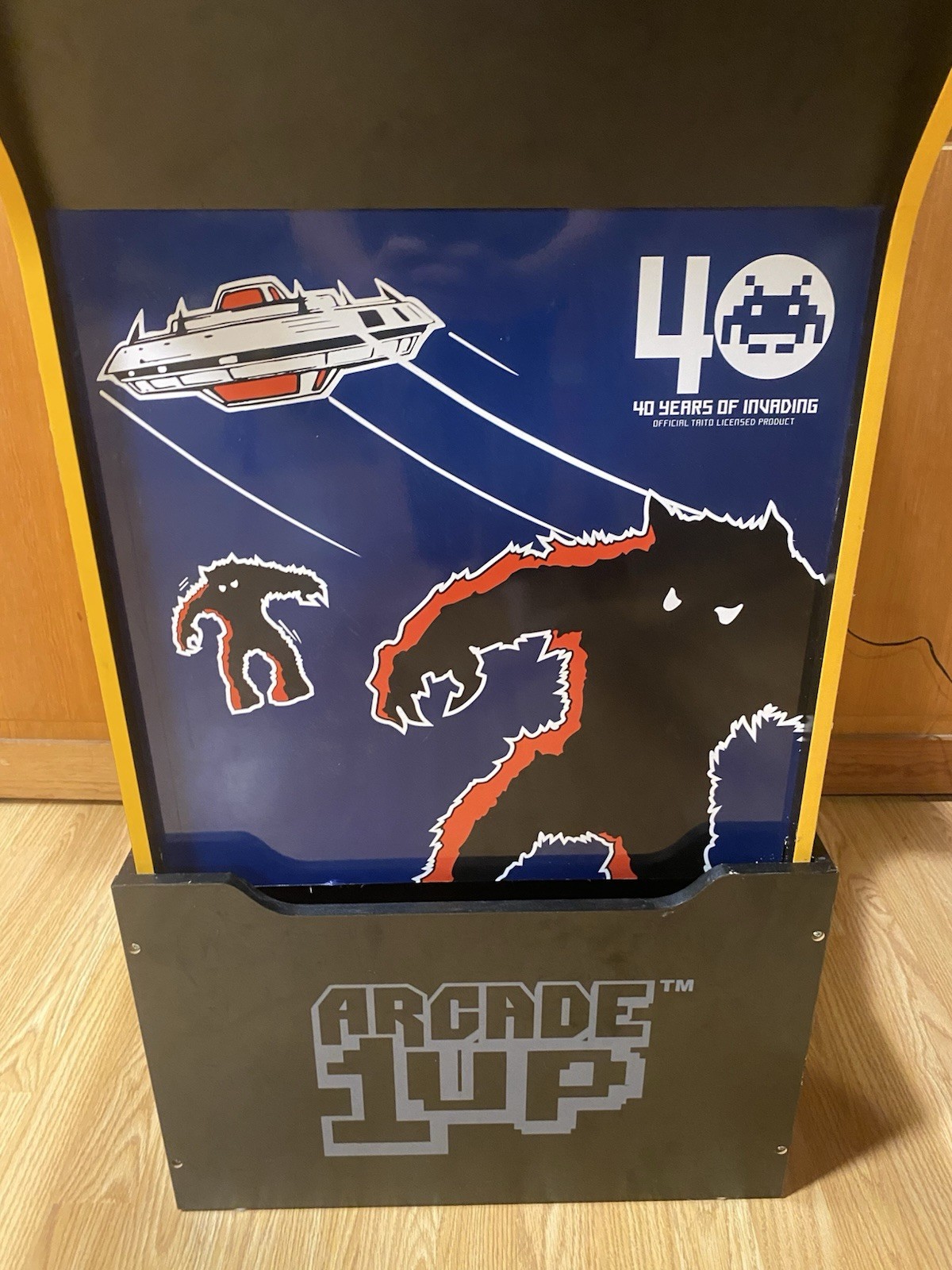 Space Invaders Arcade 1 Up Game Machine Taito Taitronics
