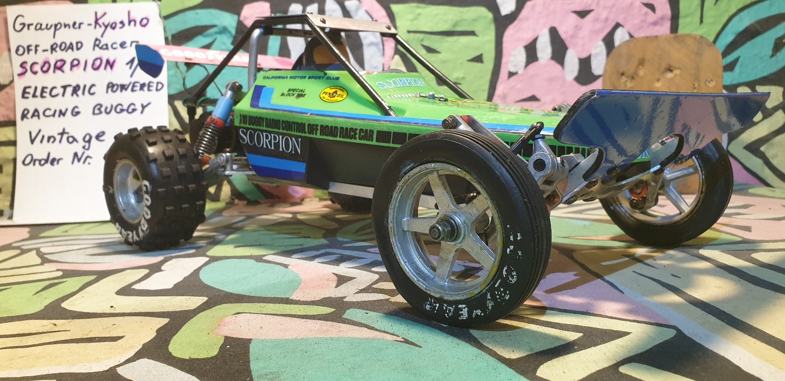 Vintage/Graupner/Kyosho/Scorpion 2136