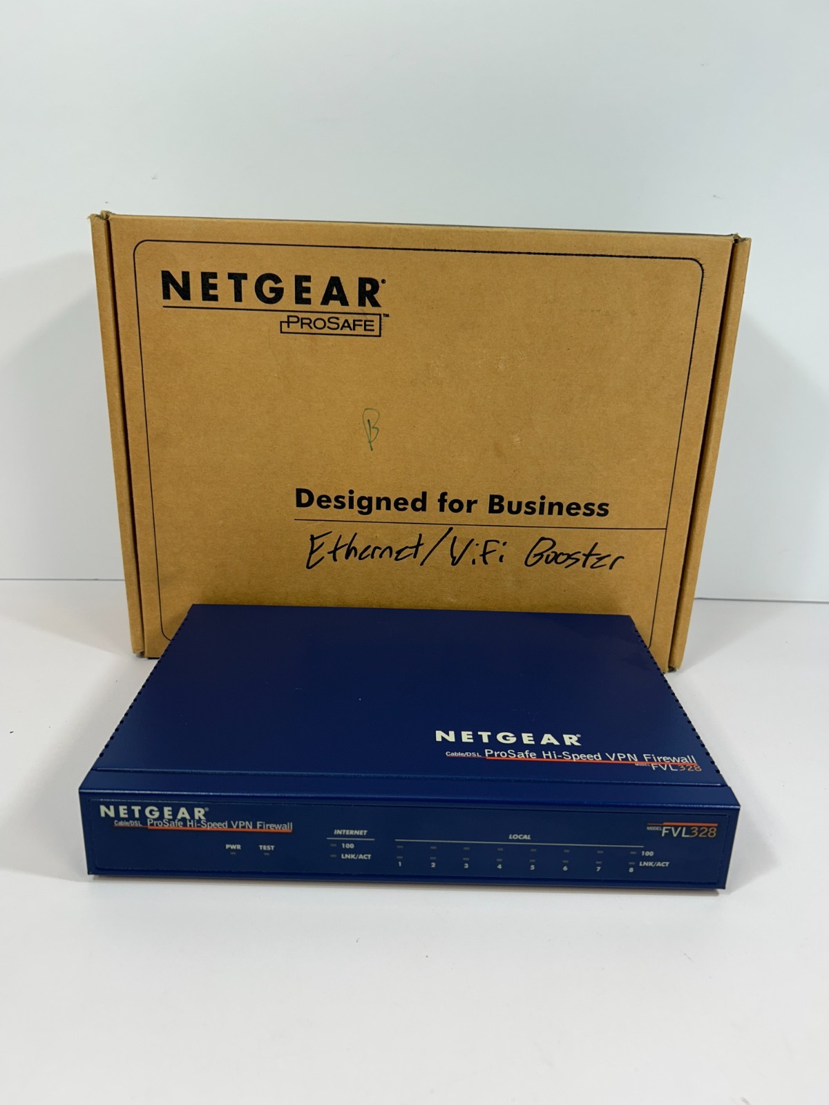 Netgear Prosafe FVL328 Network VPN Firewall Router w/ Ethernet