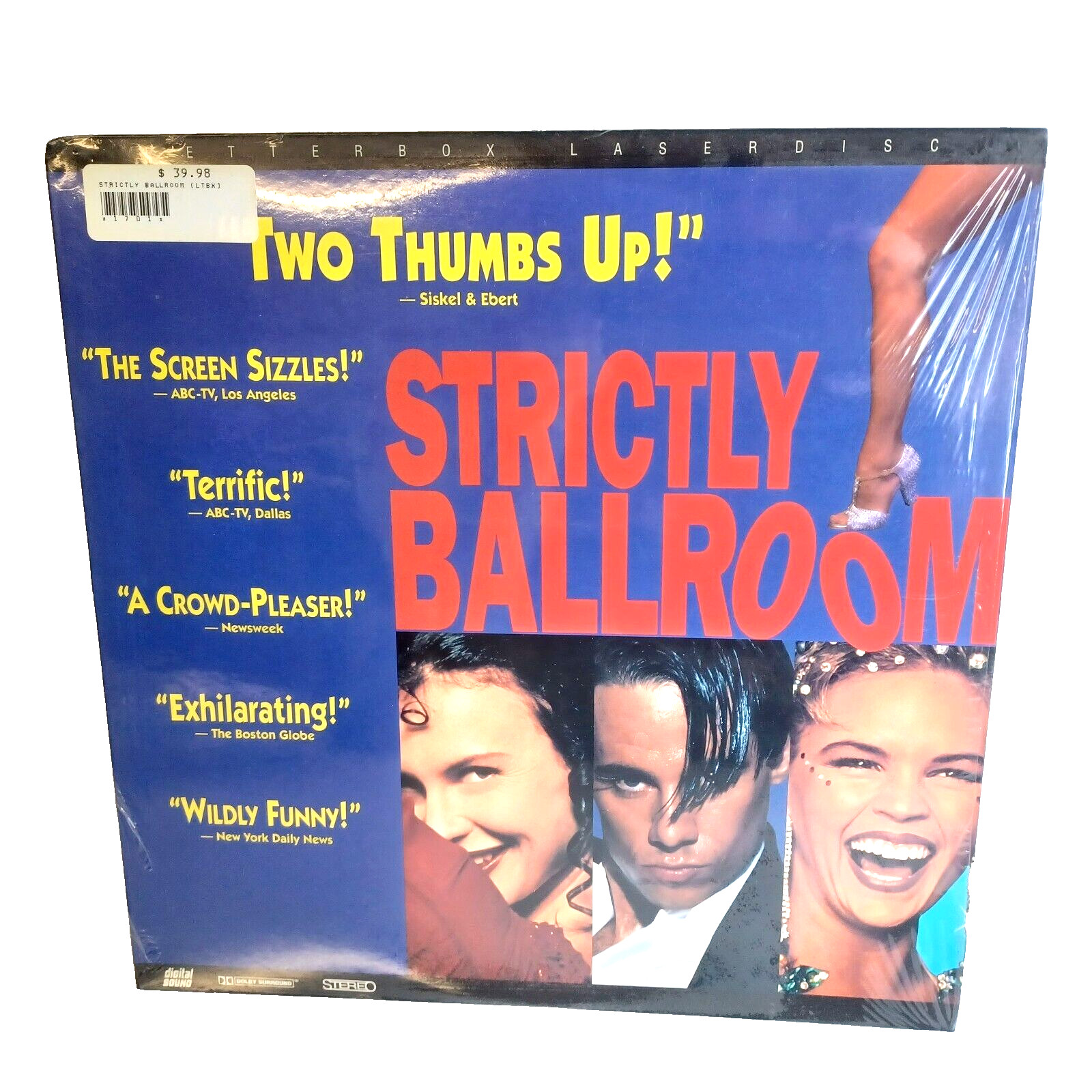 Strictly Ballroom Laserdisc 1994 Paul Mercurio Tara Morice EP CLV WS