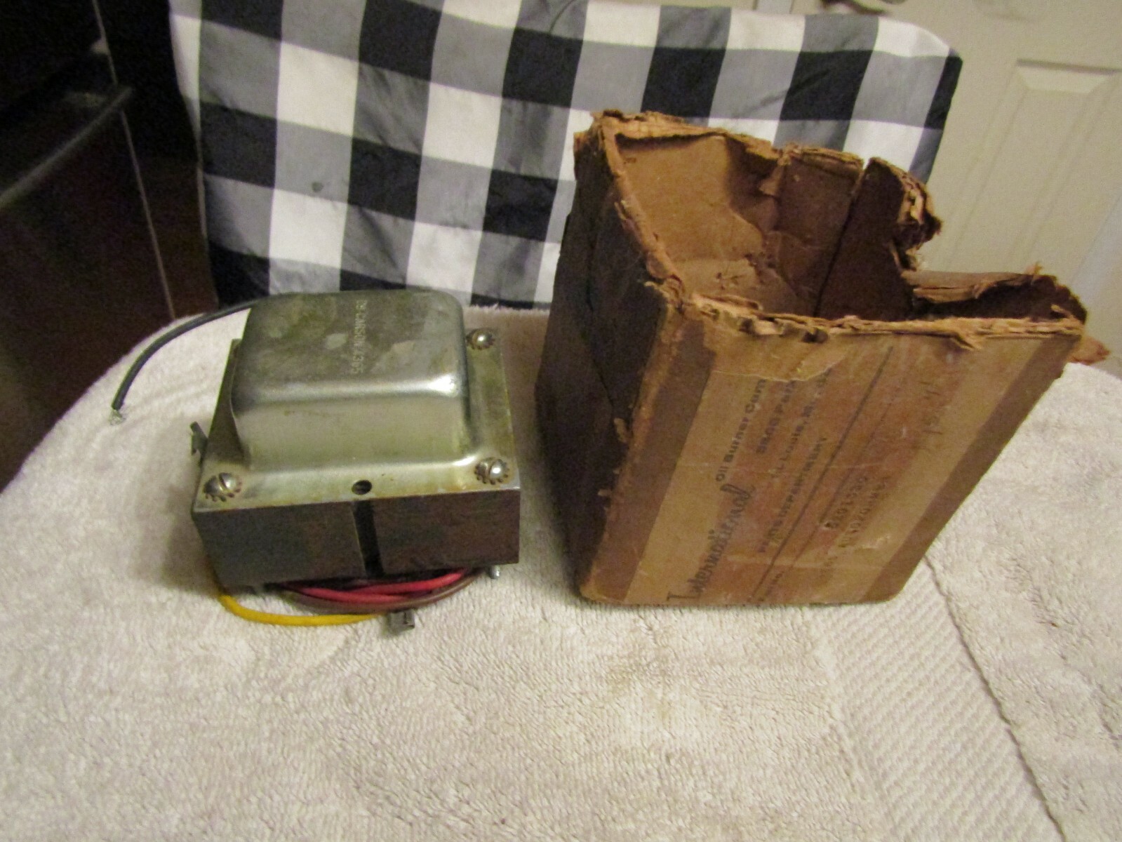 Vintage International Oil Burner Co 4365 Autoformer Transformer Furnance NOS