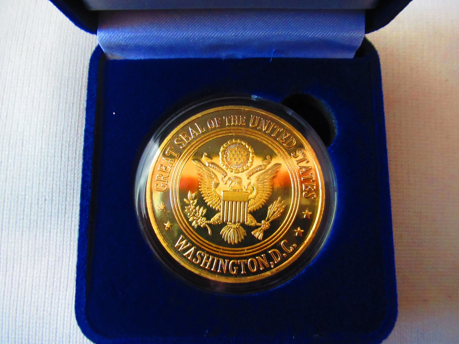 United States Cyber Command Challenge Coin w/ Presentation Box