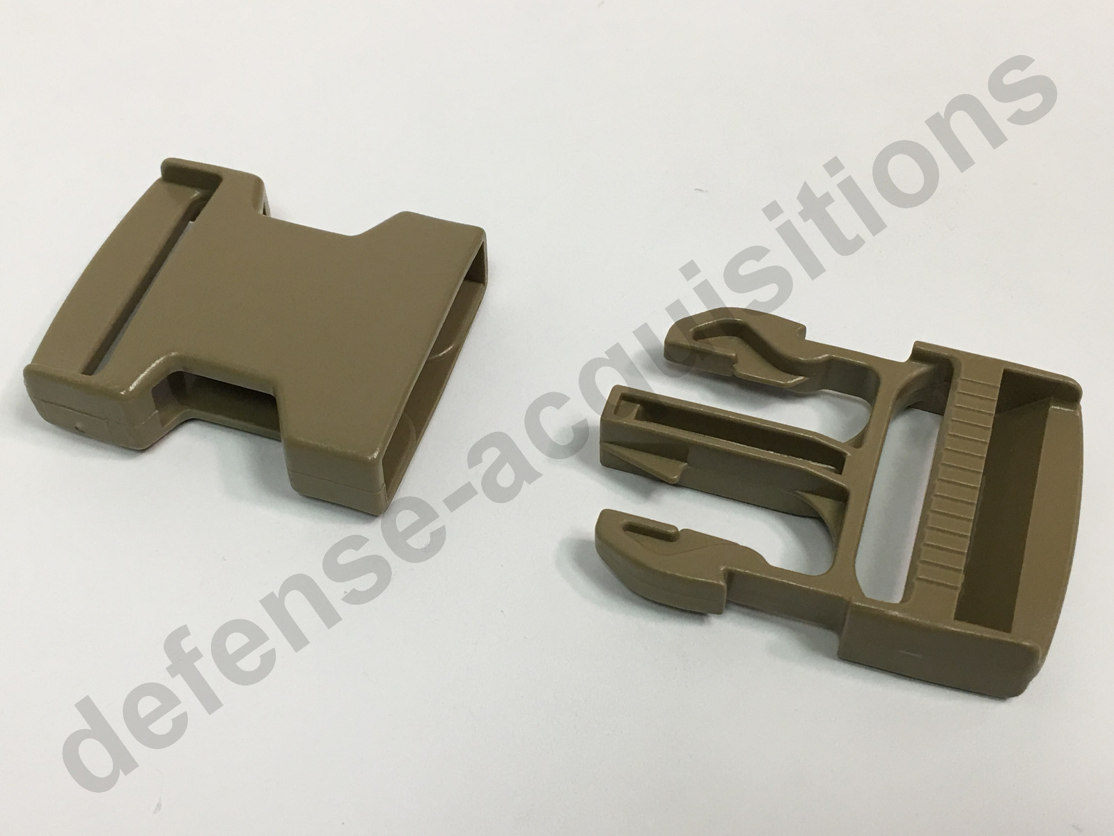 ITW NEXUS SR 1.5 Inch Side Release Single Adjust Buckle TAN