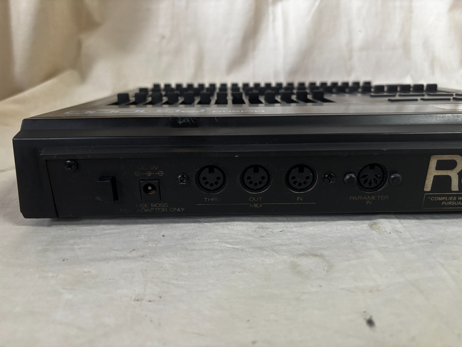 Roland PG-1000 Linear Synthesizer Programmer w/ power supply D-50 D-550