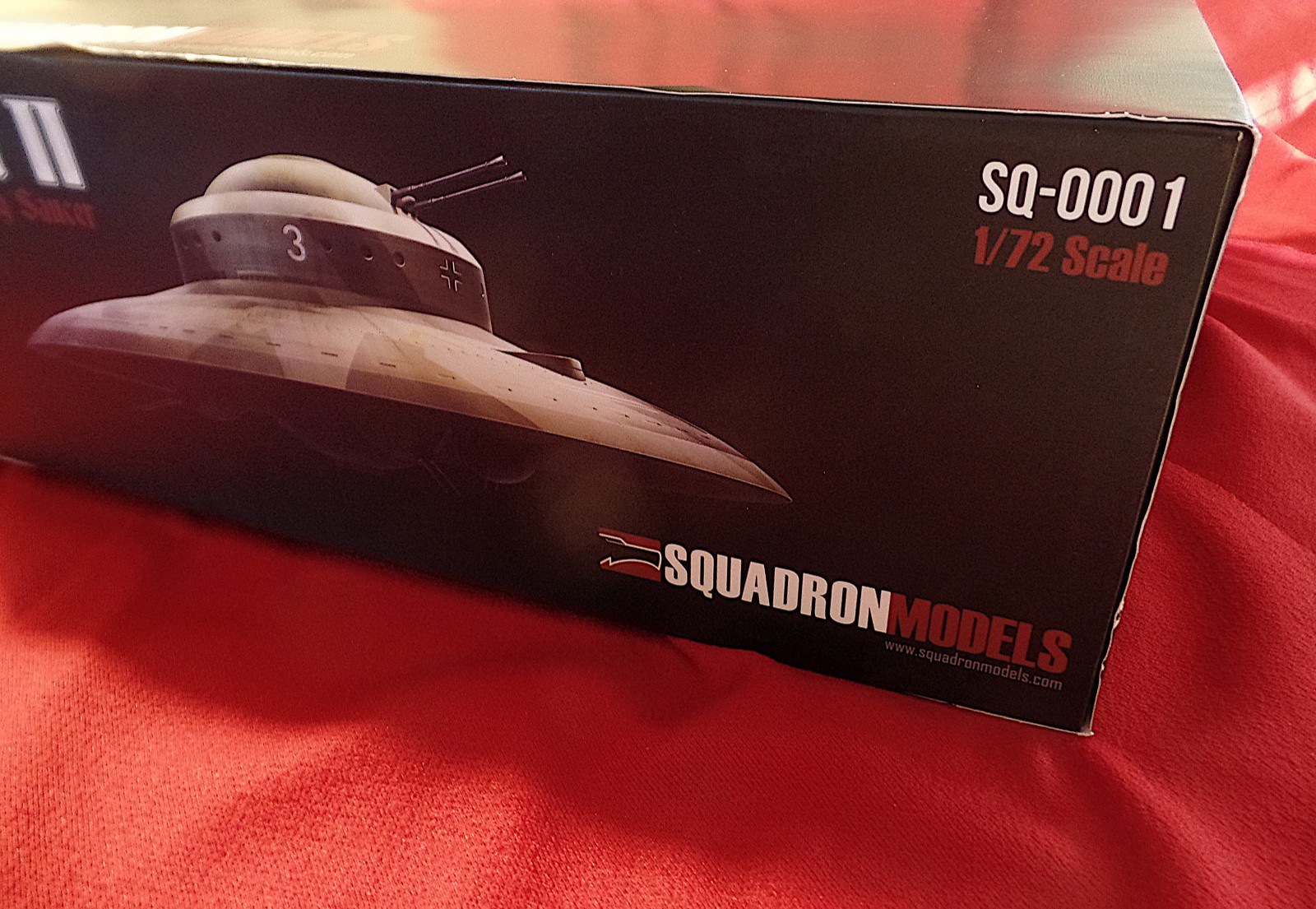 Squadron Models 1/72 Haunebu II SQM0001 German Flying Saucer Orig. Edition