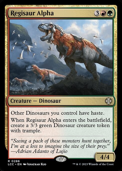 Regisaur Alpha 286 R Normal LCC MTG NM
