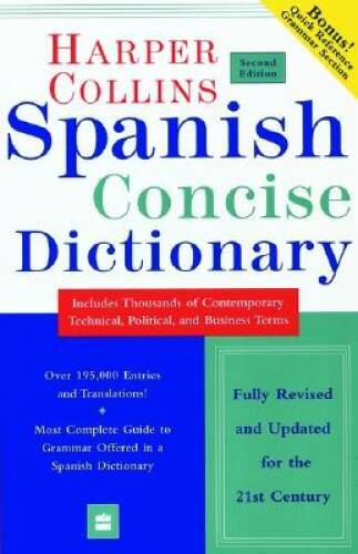 Collins Spanish Concise Dictionary, 2e (HarperCollins Concise Dictionarie - GOOD