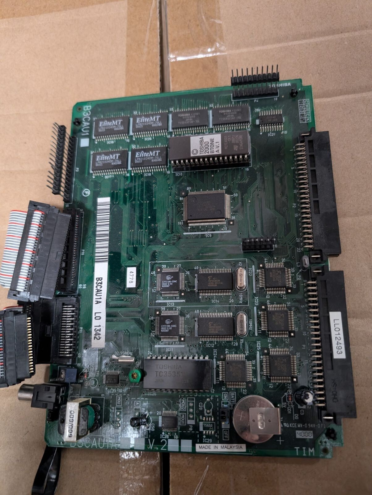Toshiba B3CAU1A Circuit Card