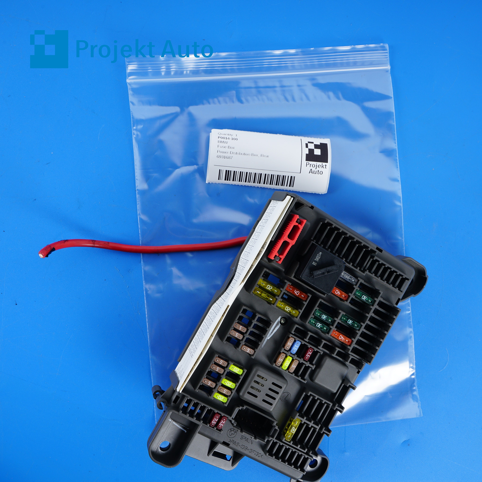 07-14 OEM BMW Rear Fuse Box X5 X6 6931687 E70 E71
