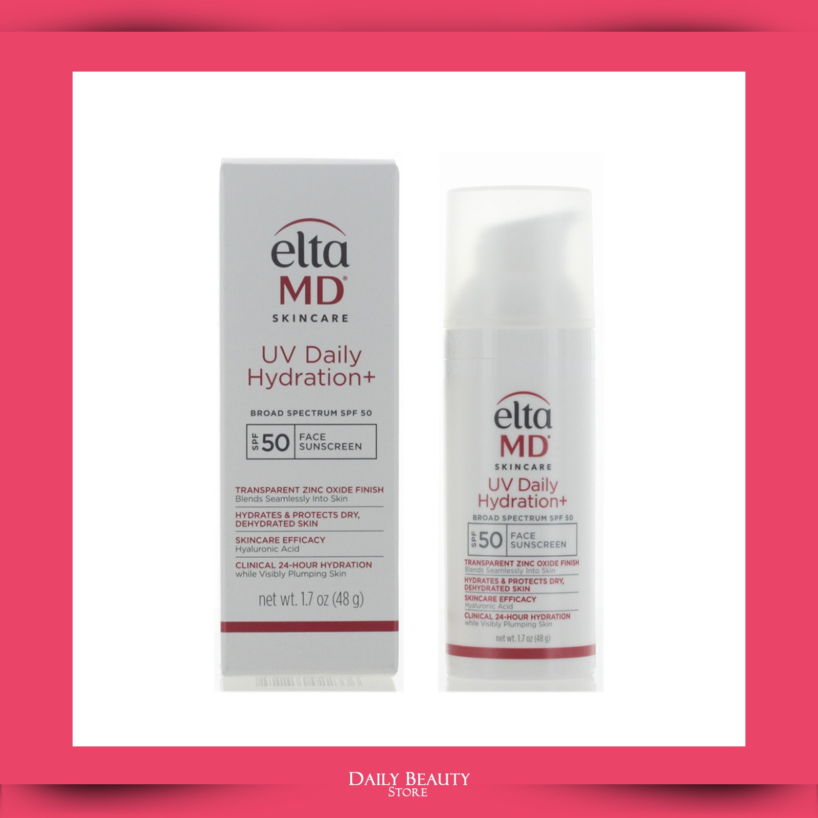 Elta MD UV Daily Hydration + 48g 1.7oz EXP 7/2027 NEW FAST SHIP