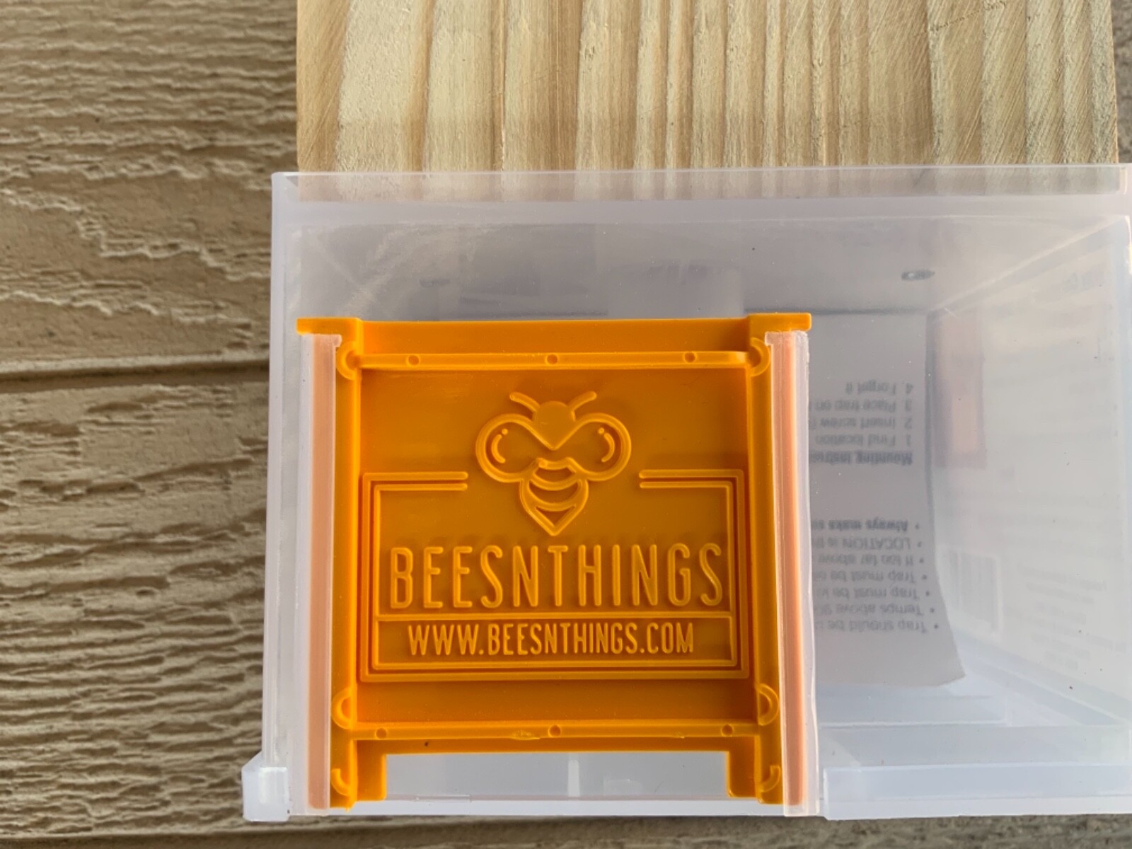 Bees N Things Outdoor Carpenter Bee Hanging Trap with 15 ft. Coverage