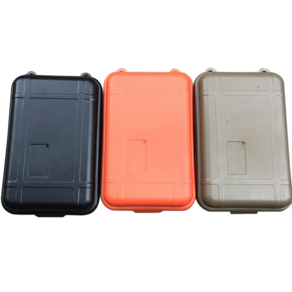 2/4/6/10pcs Plastic Sealed Storage Box Waterproof Case Moisture-proof Dust-proof