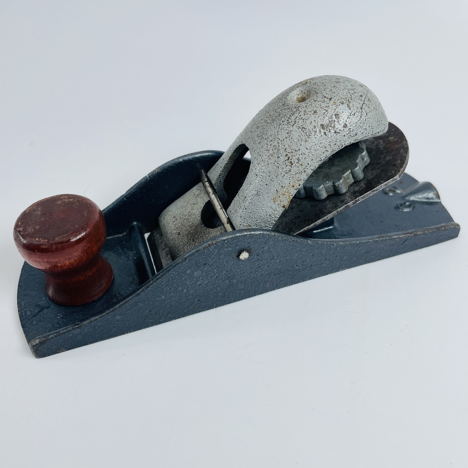 Vintage Block Plane C2 Woodworking Hand Tool Collectible Carpenter's Plane